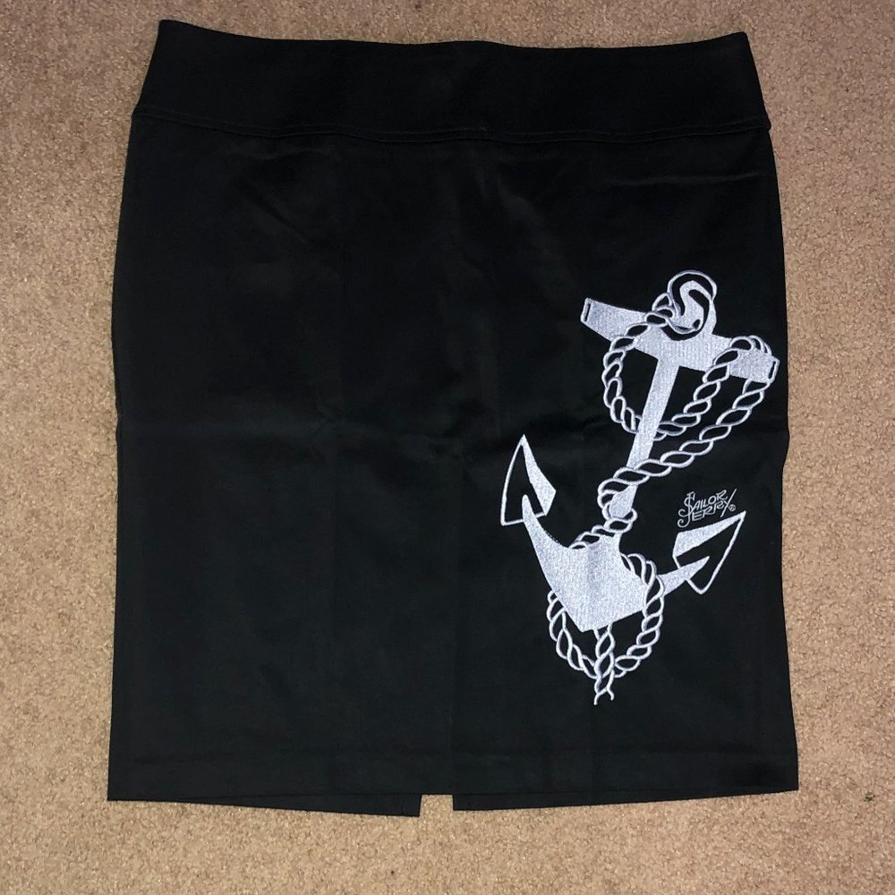 Sailor Jerry pencil skirt